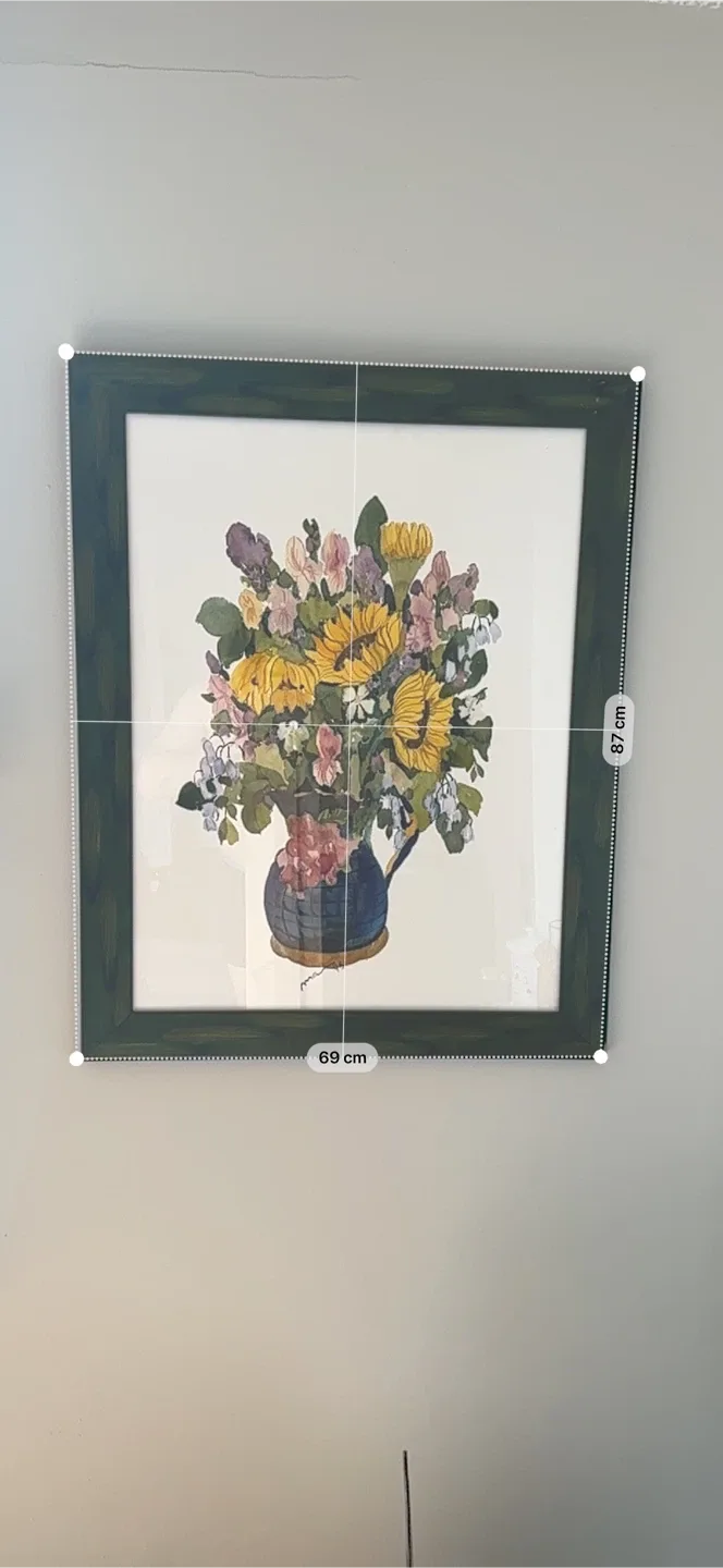 Framed Floral Watercolour Painting (69x87cm) image indicator(3)