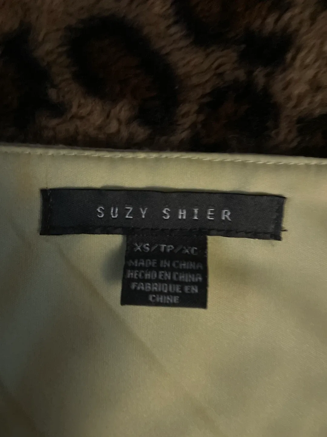 Suzy Shier Yellow Lace Dress image indicator(3)