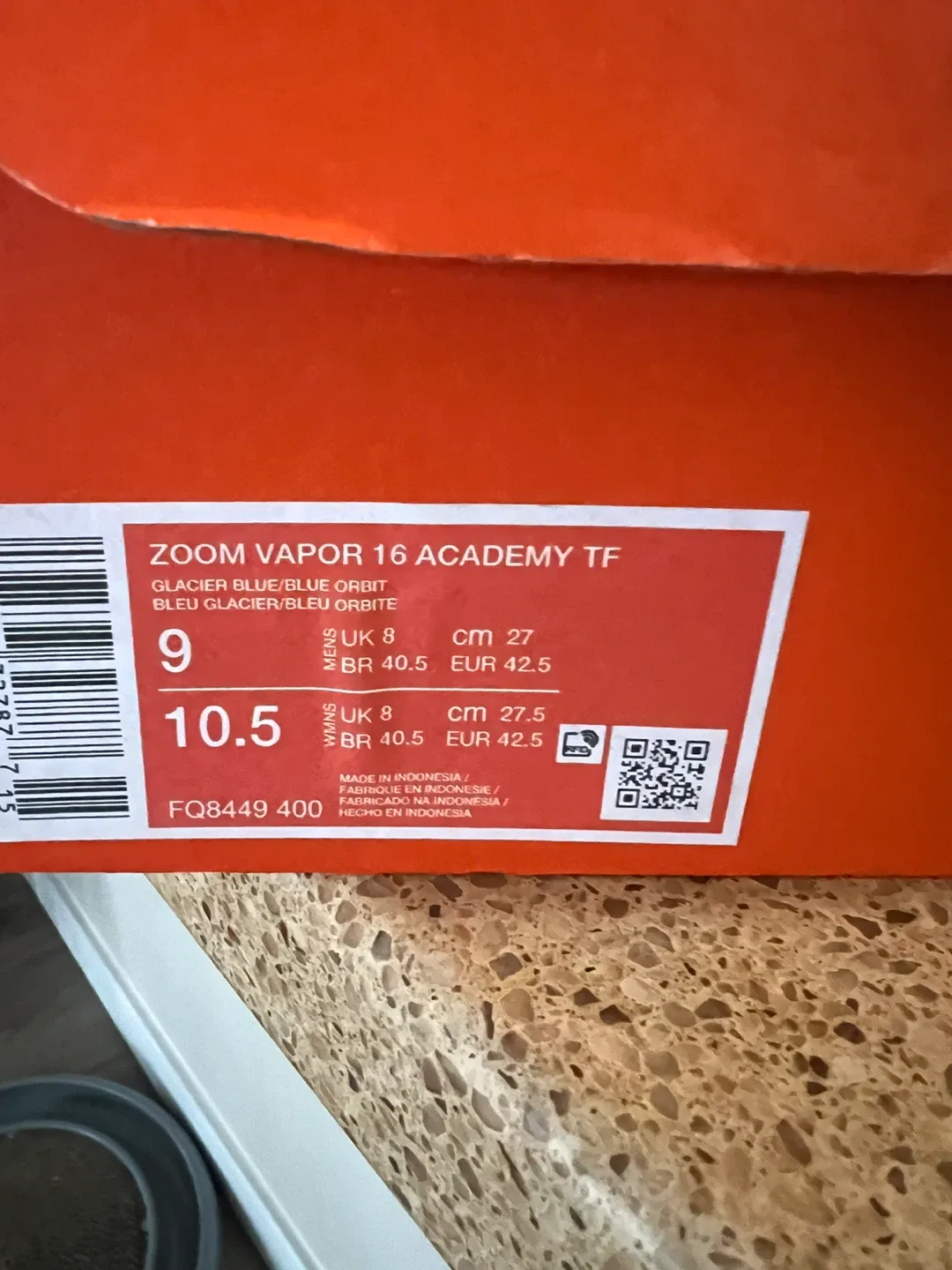 Nike Zoom Vapor 16 Academy TF, Men's 10.5 image indicator(5)