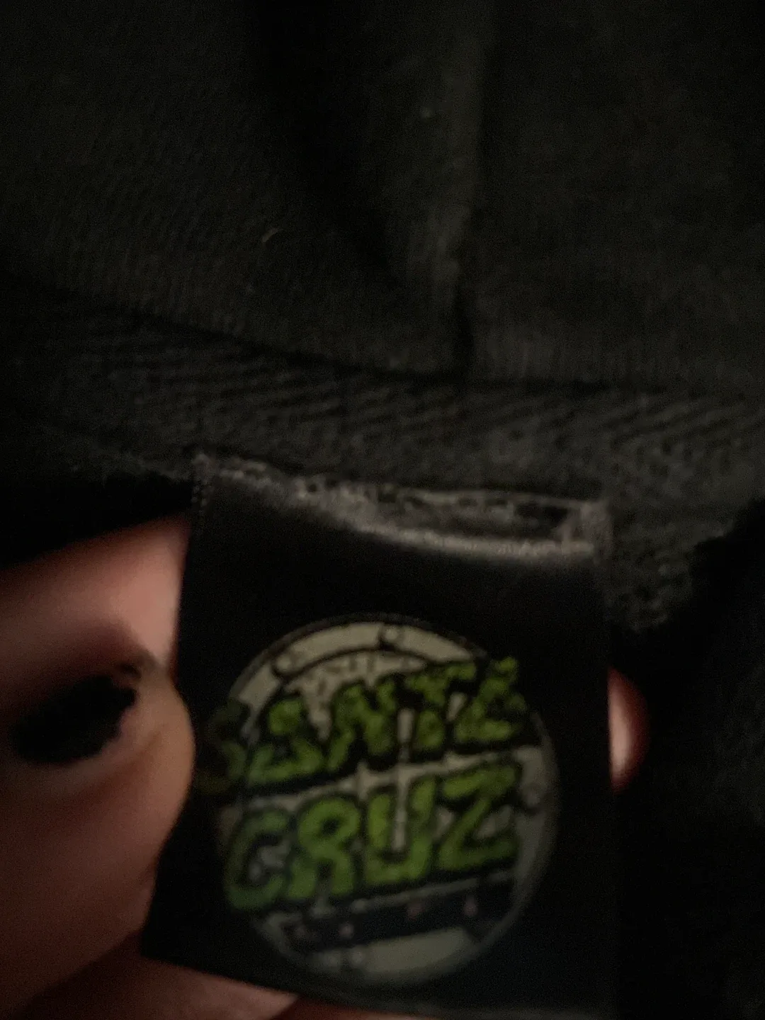 Santa Cruz x TMNT Black Hoodie image indicator(3)