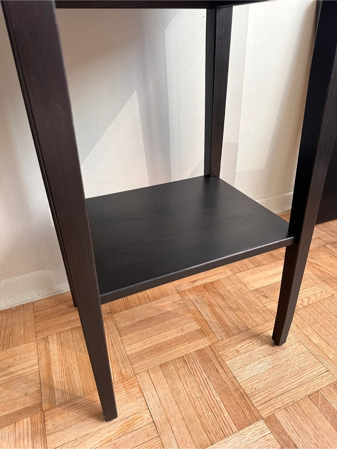 IKEA Hemnes Black Nightstand image indicator(4)