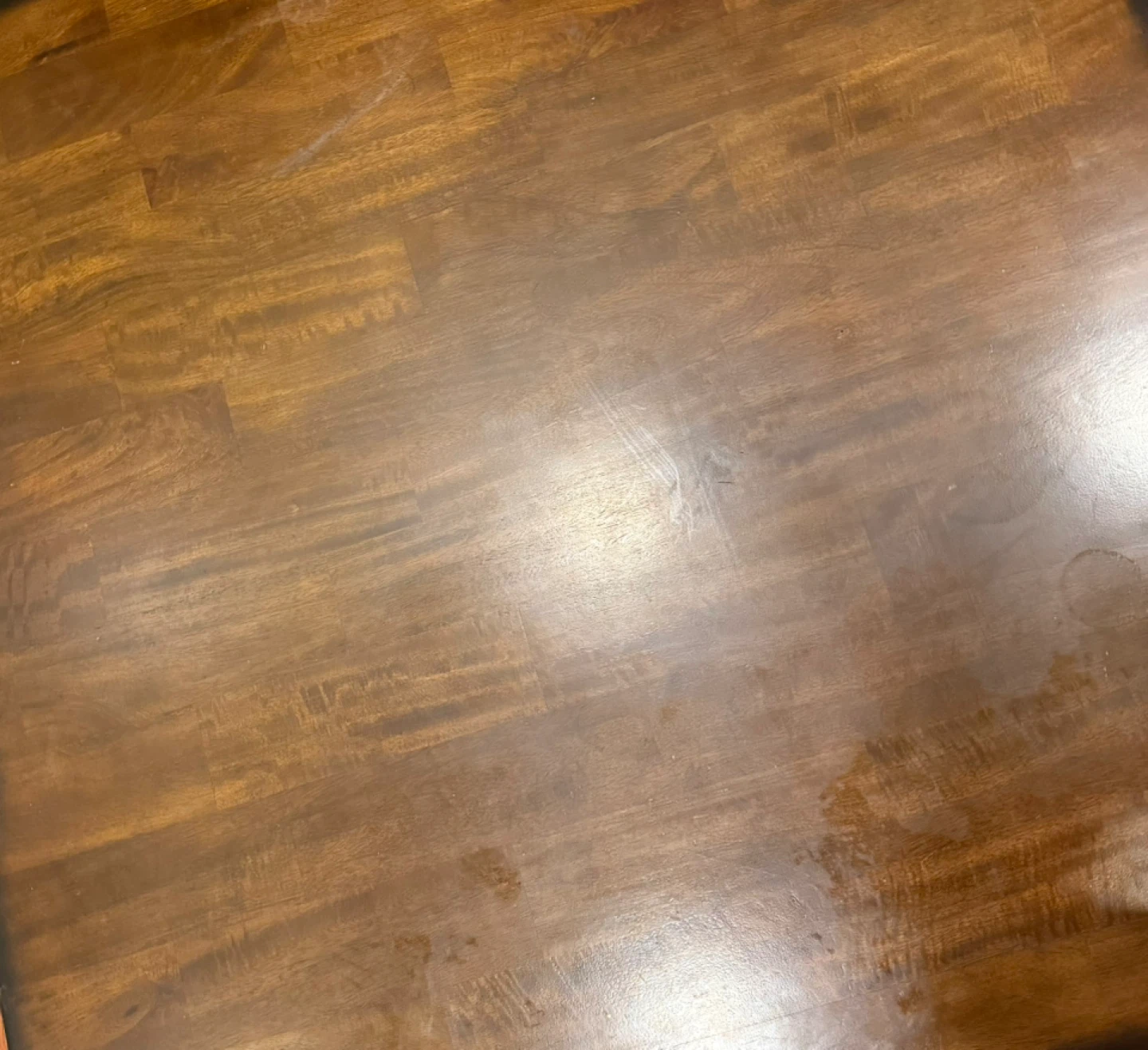 Dining Table with 4 Chairs - Wood & Black