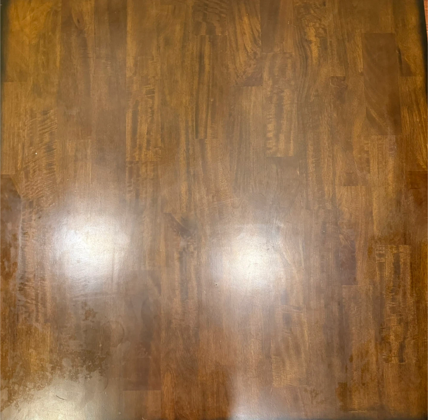 Dining Table with 4 Chairs - Wood & Black - photo 2