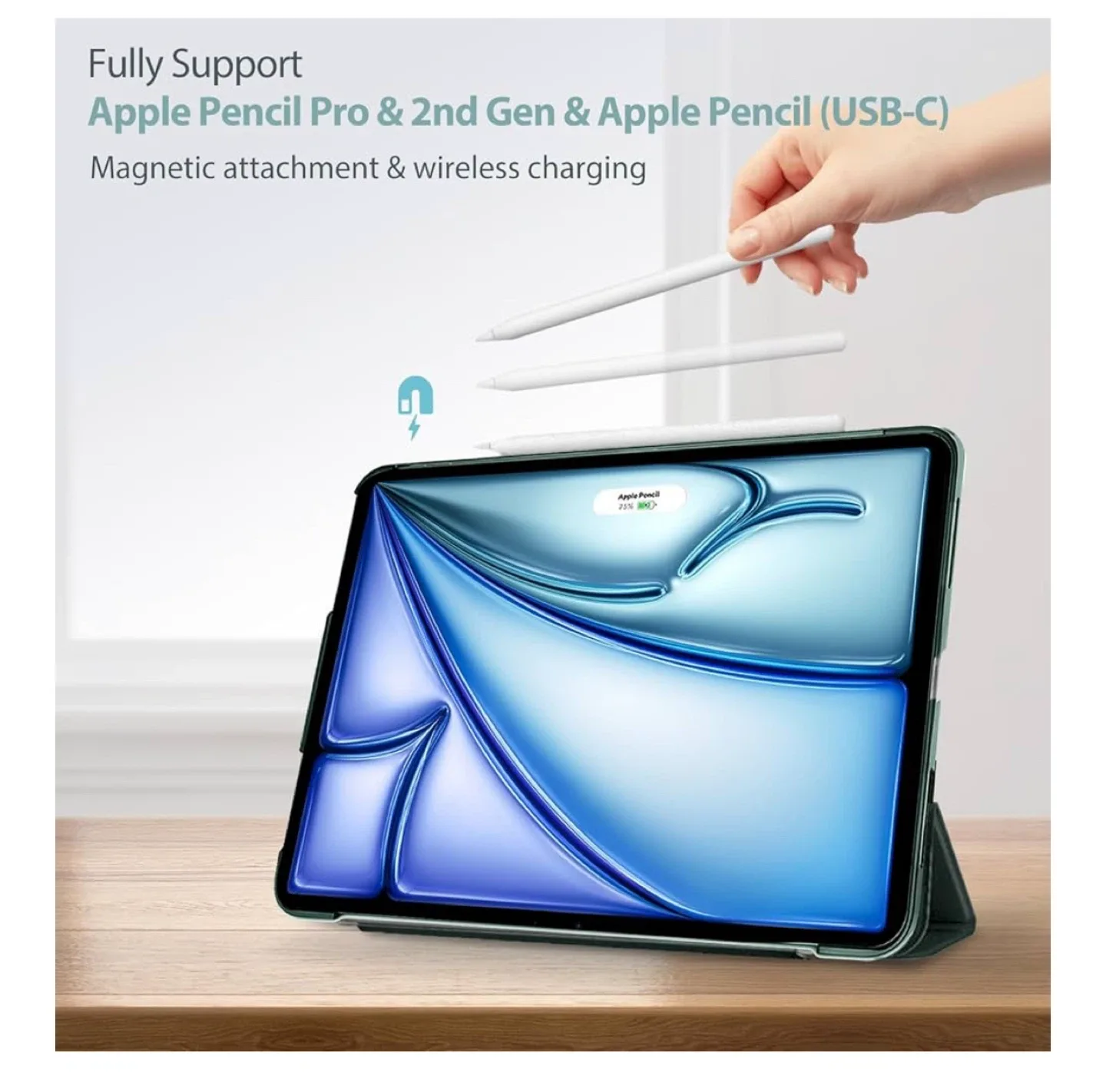 iPad Air case- Green image indicator(3)