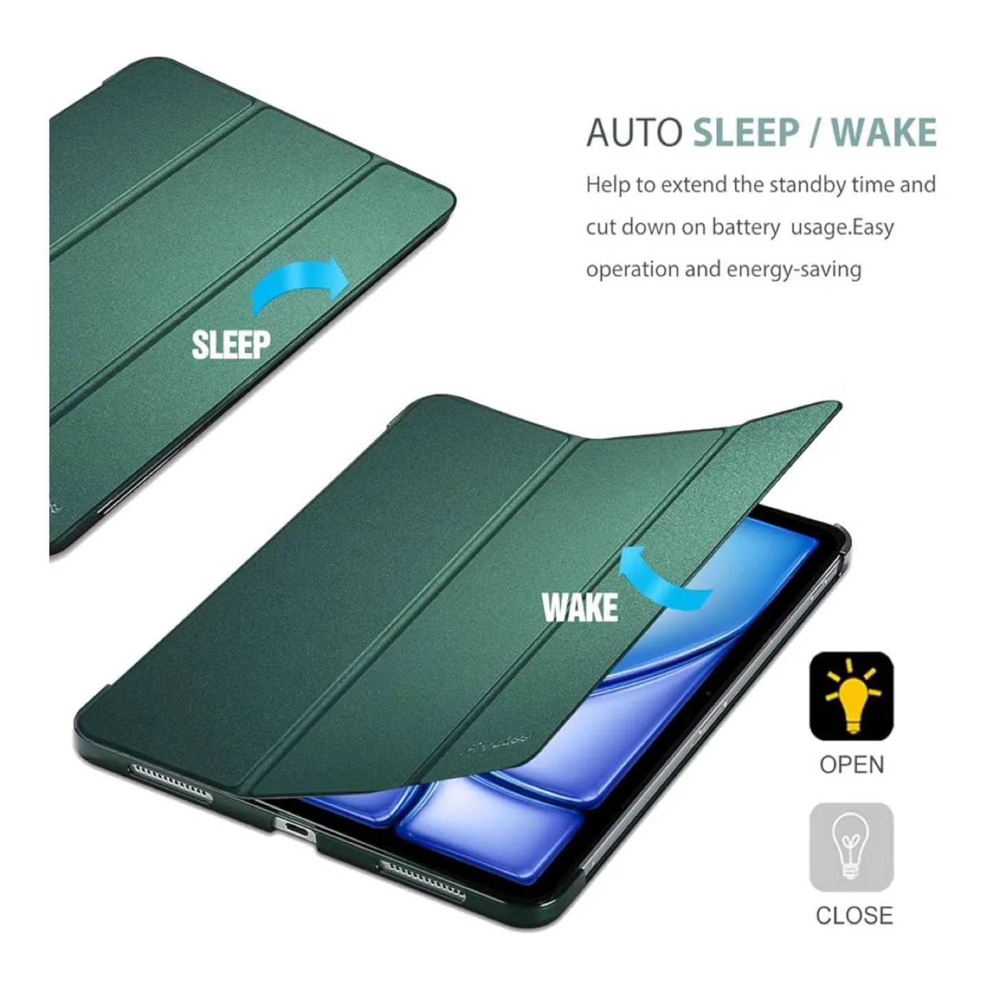 iPad Air case- Green image indicator(7)