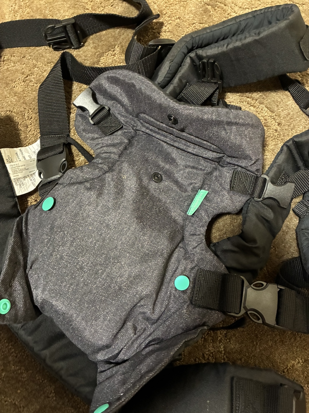 Infantino baby Carrier - Black - photo 2