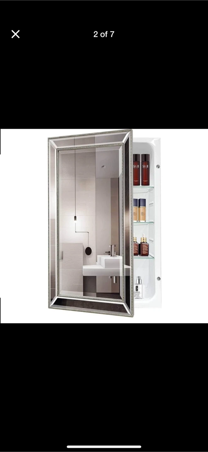 Recessed or Surface Mount Medicine Cabinet