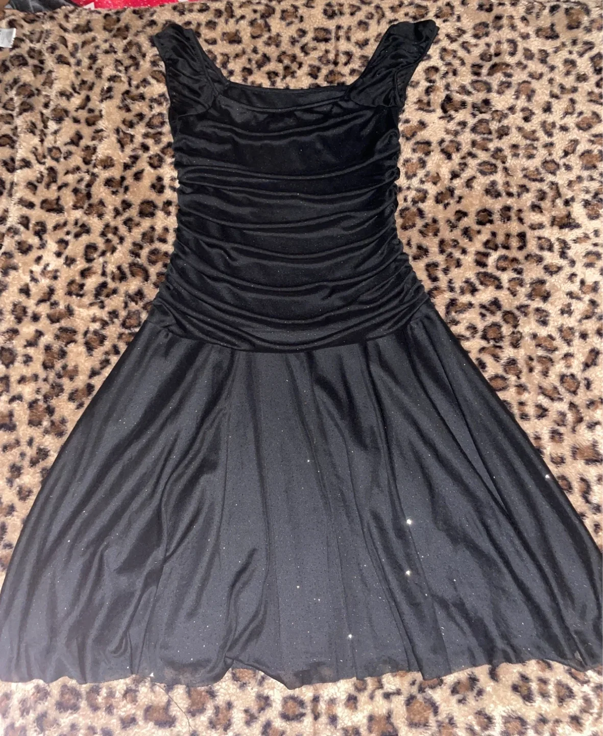 Jessie Girl Black Glittery Dress image indicator(2)