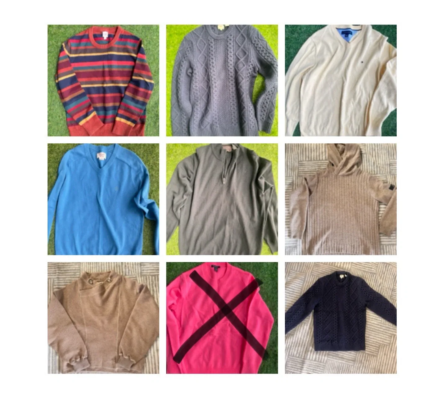 Assorted Men's Sweaters - Penguin, Banana Republic, Levi's image indicator(10)