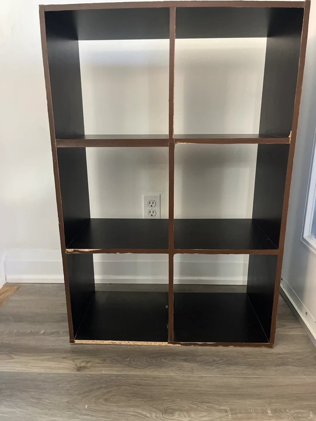 Black Shelf with 4 Mint Green Storage Bins (11x11) image indicator(4)