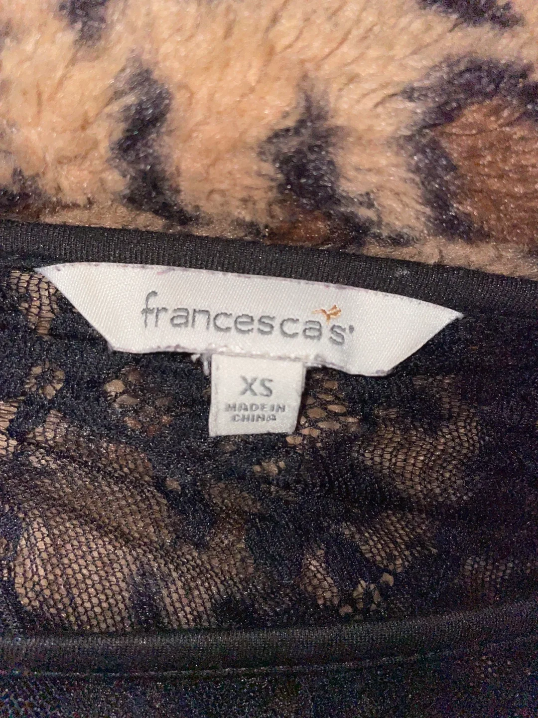 Francesca's Black Lace Dress image indicator(3)