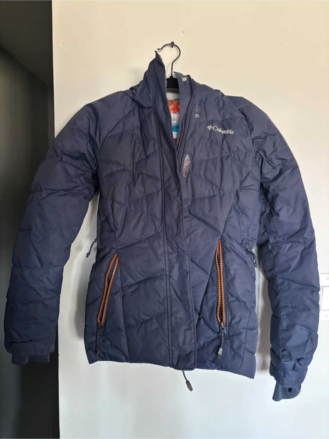 Columbia XS Blue Puffer Jacket
