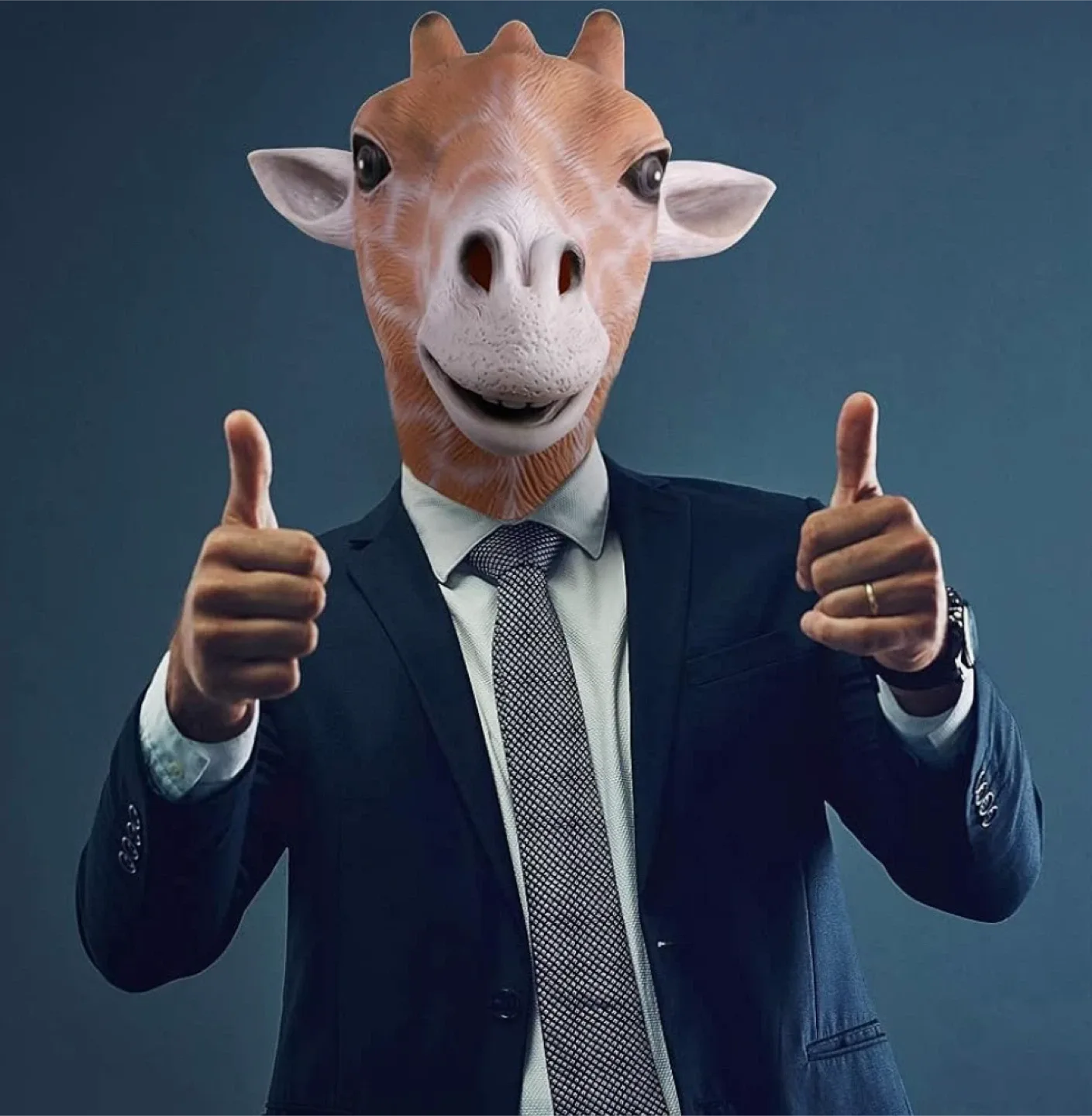 Giraffe Head Mask- Adult - New image indicator(5)