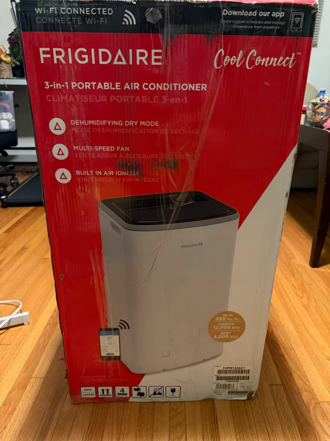 Frigidaire 8,000 BTU SACC Smart Portable Air Conditioner - photo 3
