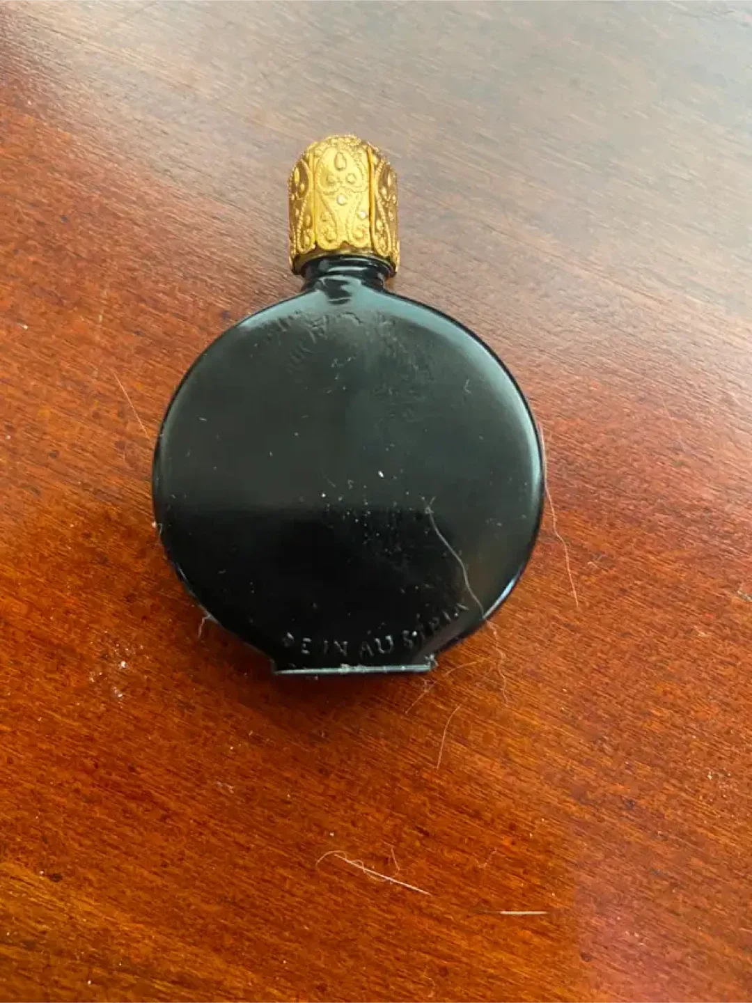 Vintage Black Perfume Bottle - Made in Austria image indicator(3)