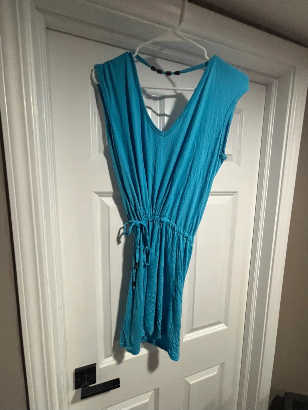 Blue bathing suit cover up / dress thumbnail