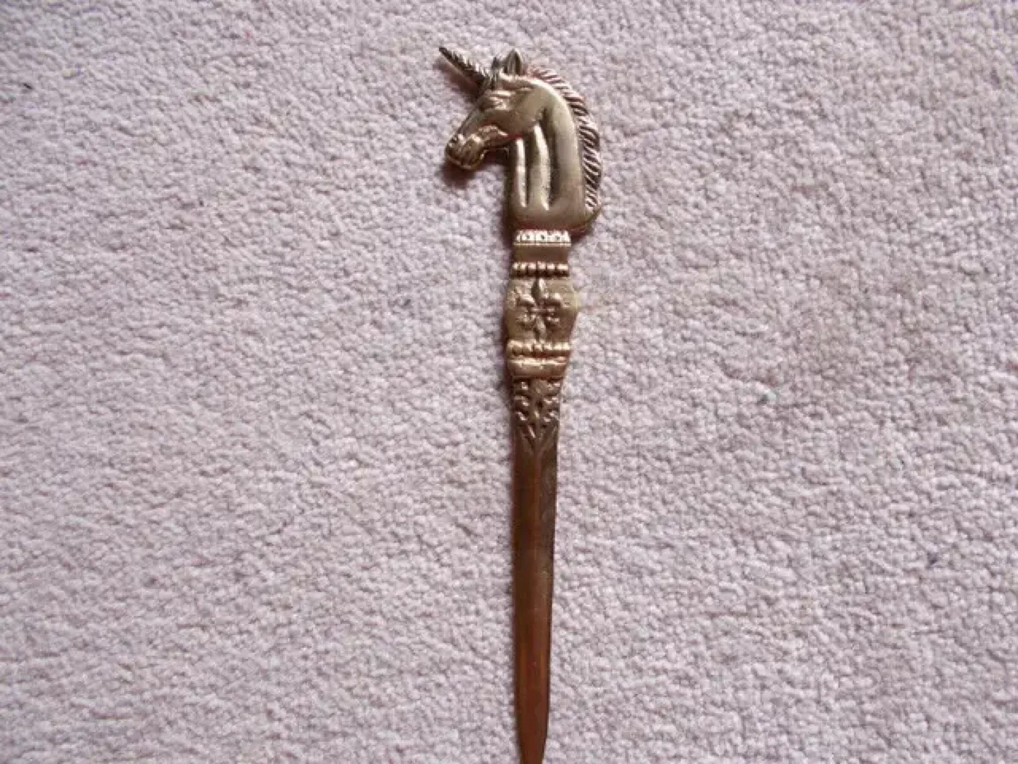 Vintage Unicorn Letter Opener image indicator(4)