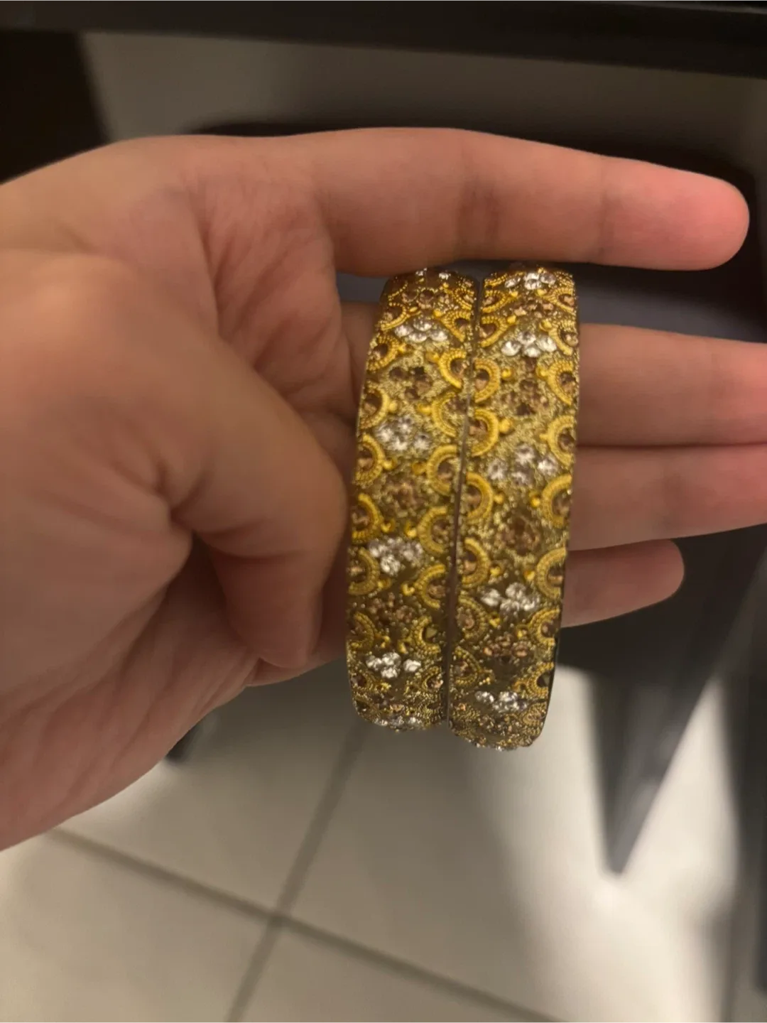 Gold Colour Bangles thumbnail