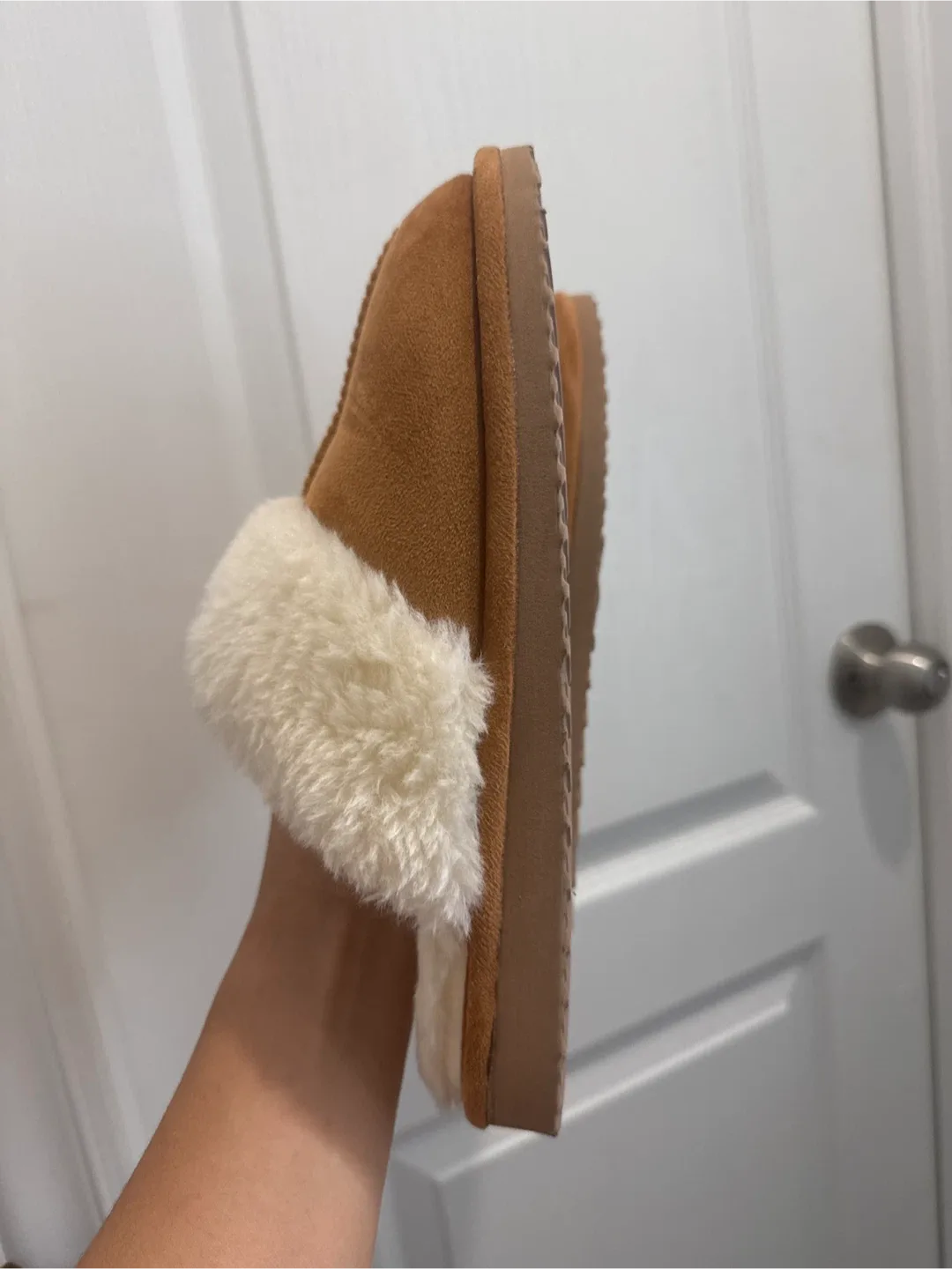 Brown Cozy Slippers