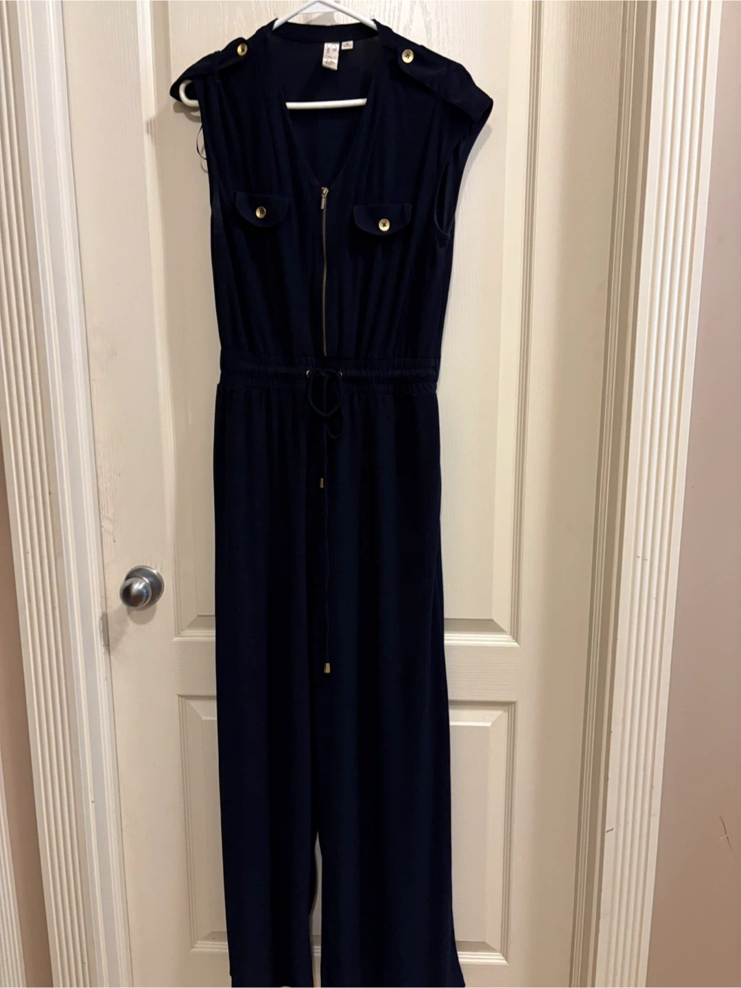 Navy Blue Jumpsuit
