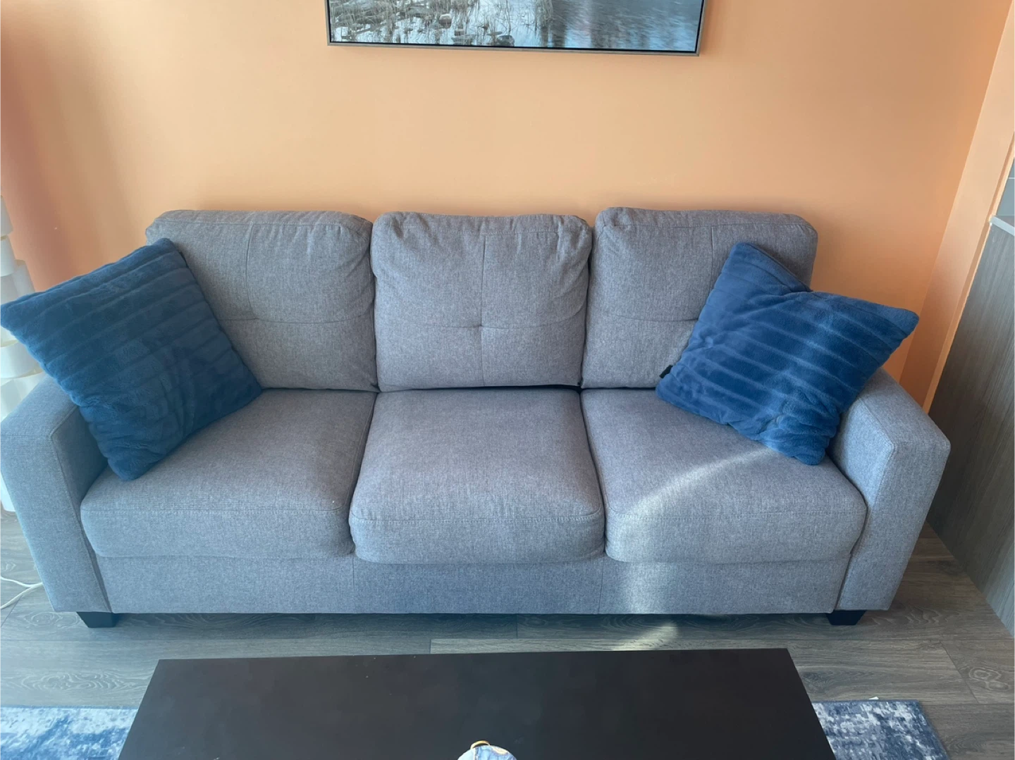 3 seater sofa - grey - Structube