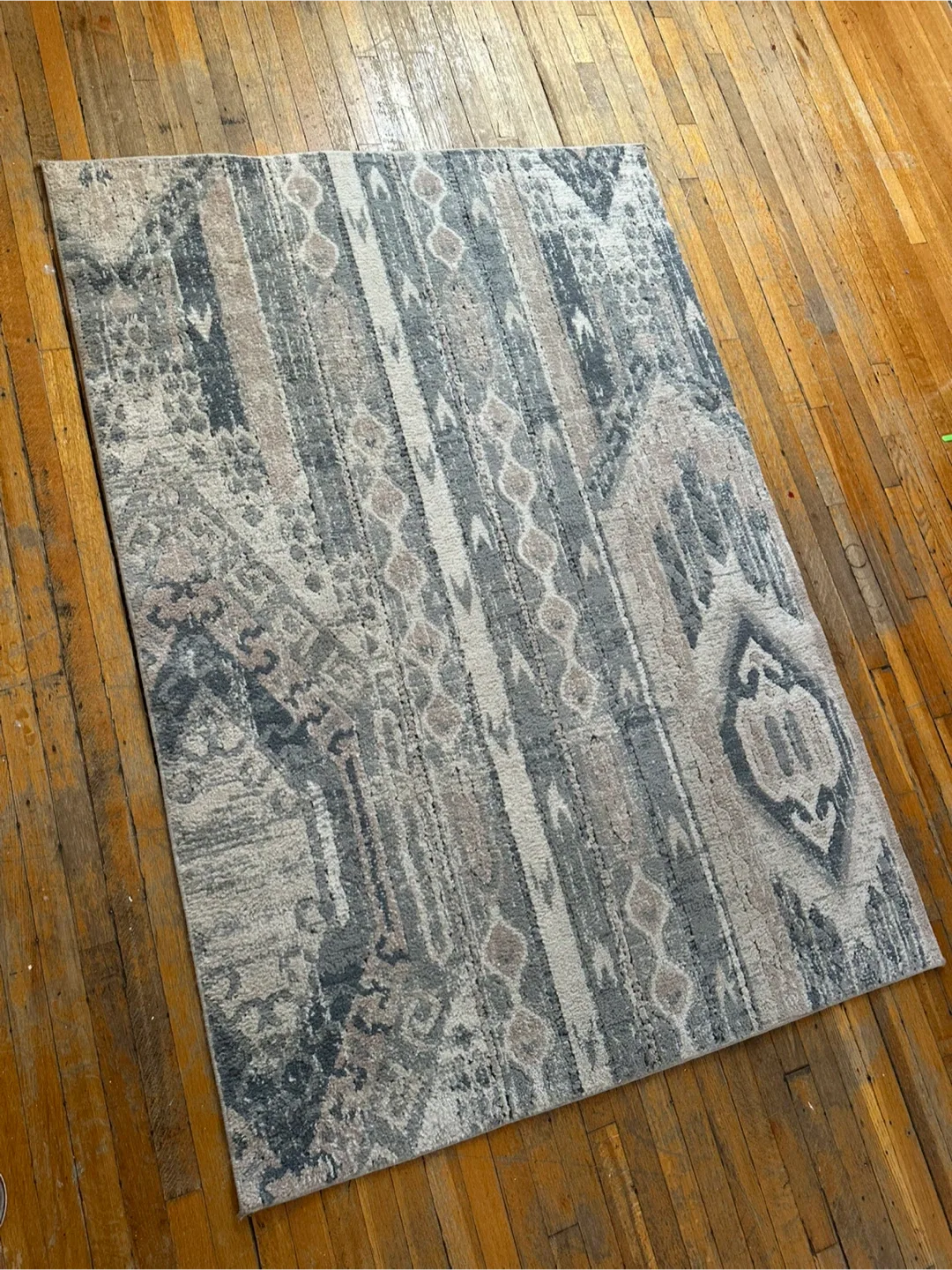 Unique Loom Oregon Collection Rug 4'x6' Navy