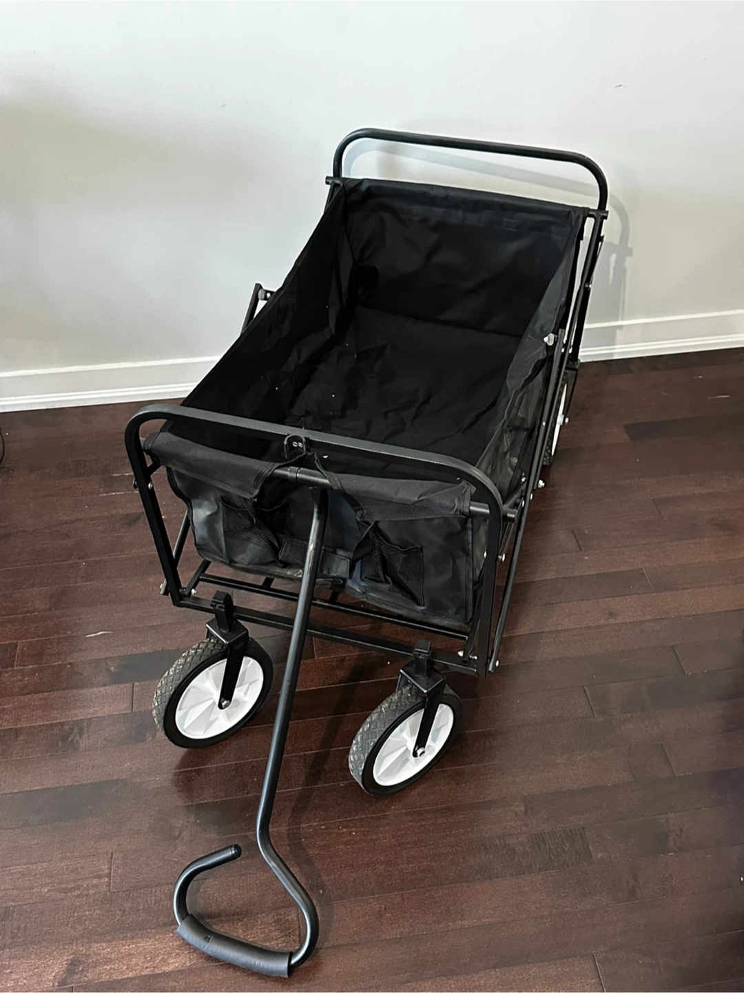 YSSOA Collapsible Garden Cart - Black - photo 3