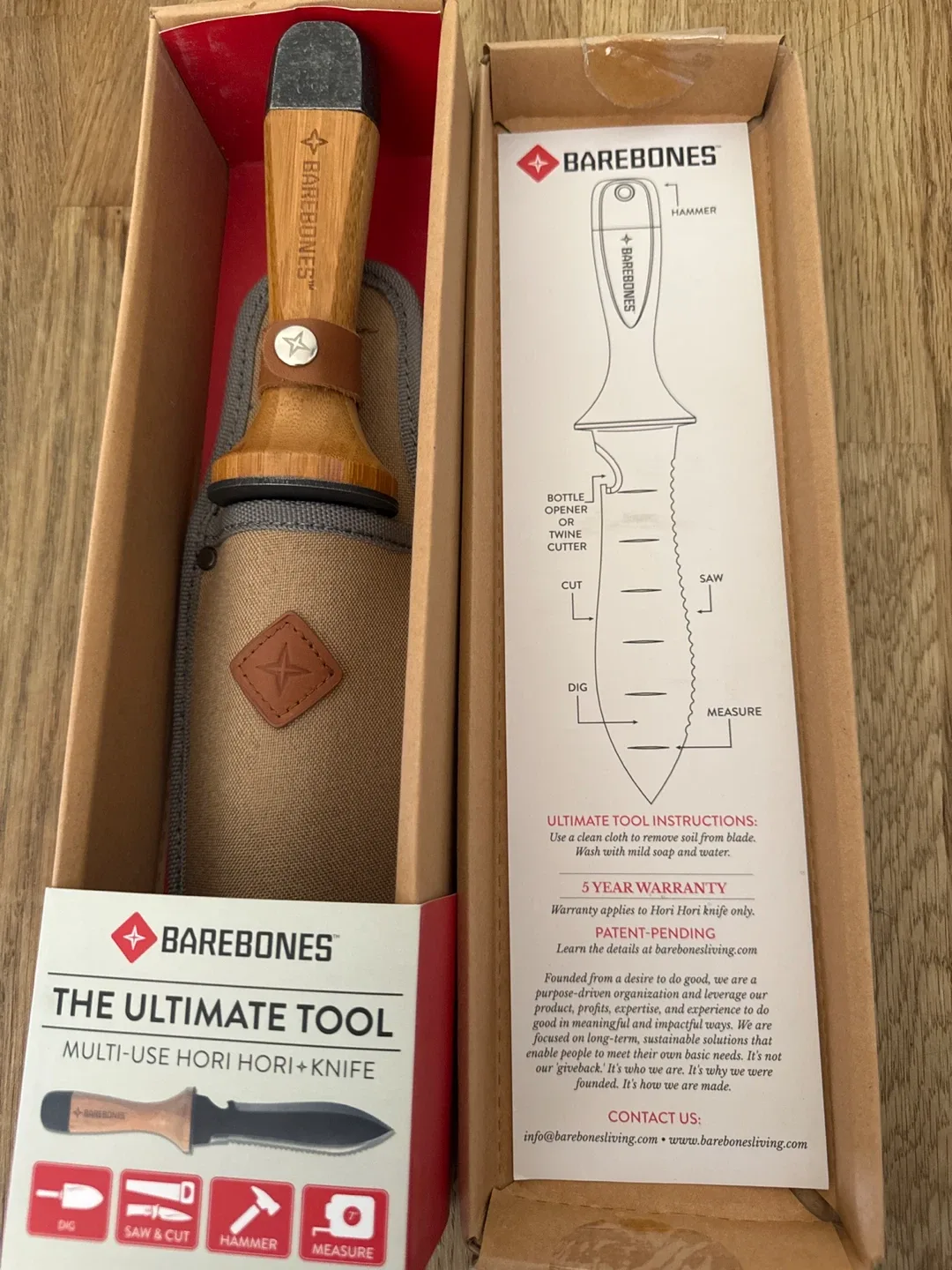 Barebones Hori Hori Knife - The Ultimate Tool image indicator(2)