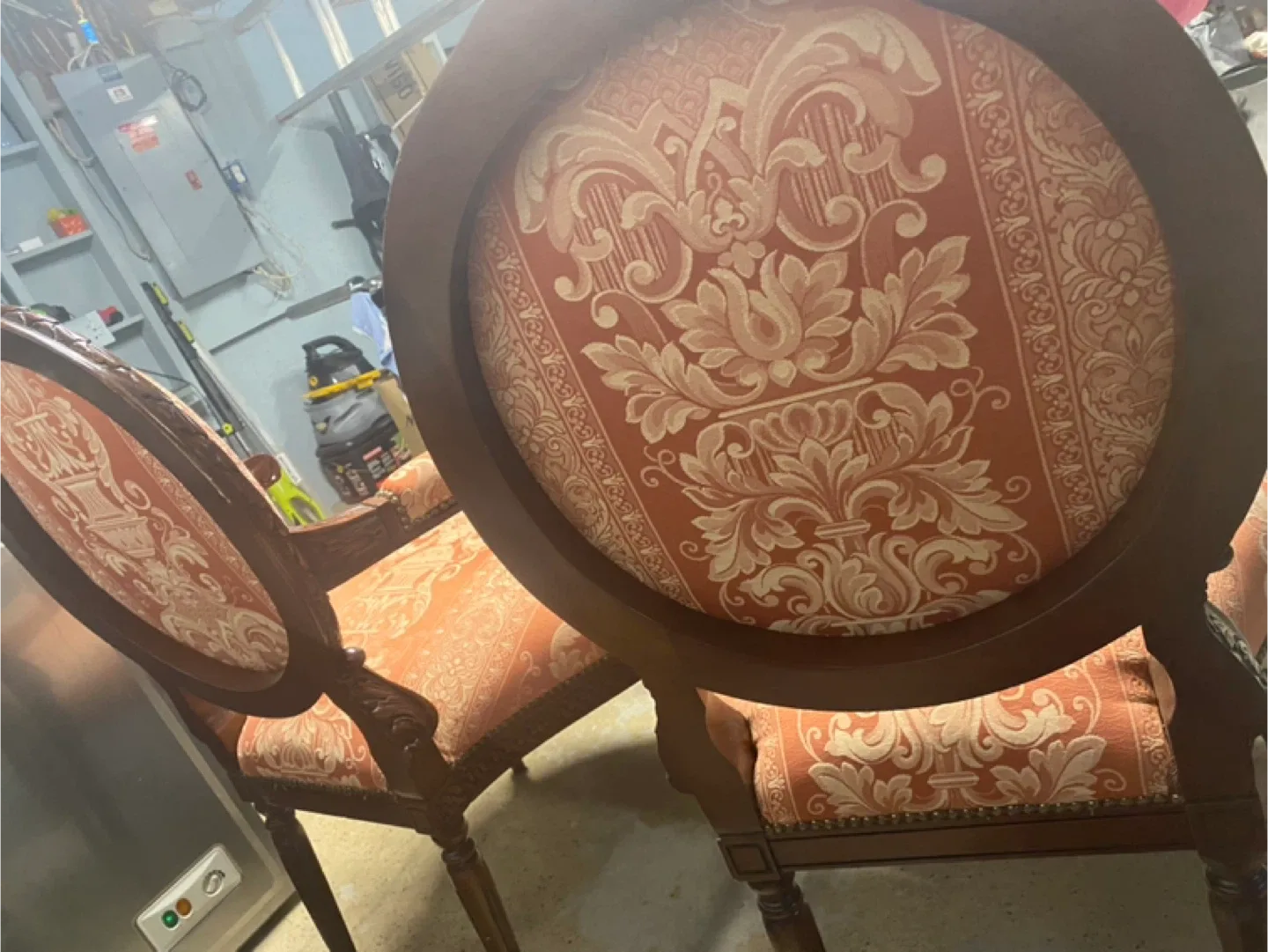 Pair of Vintage Armchairs image indicator(4)