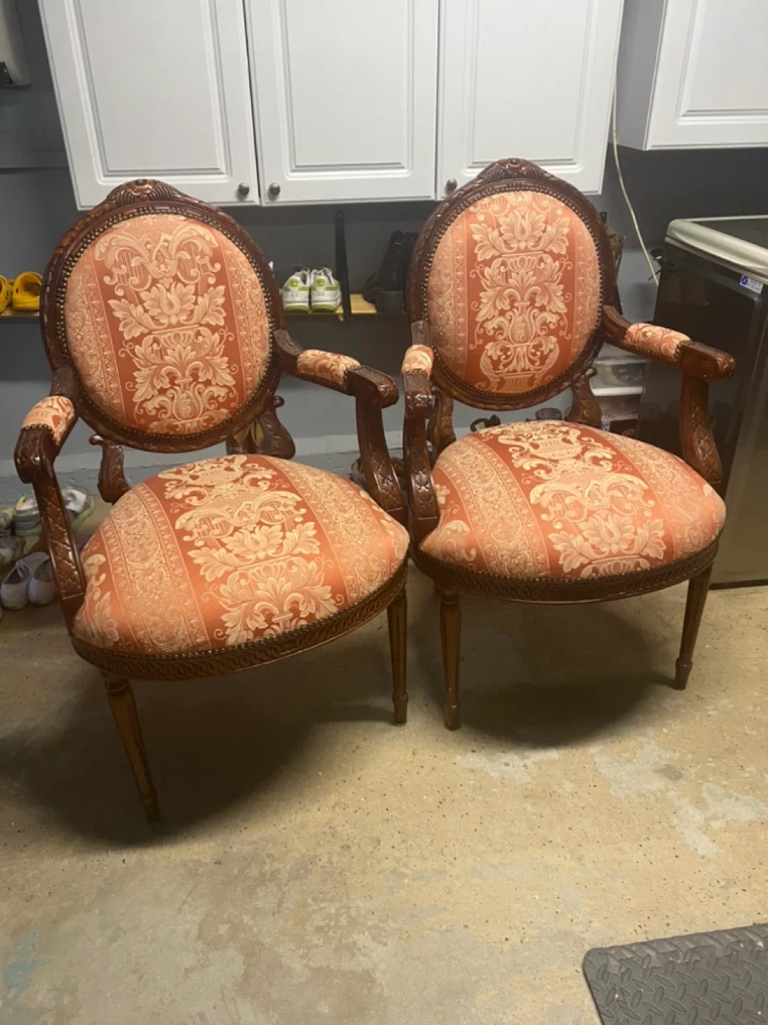 Pair of Vintage Armchairs image indicator(3)