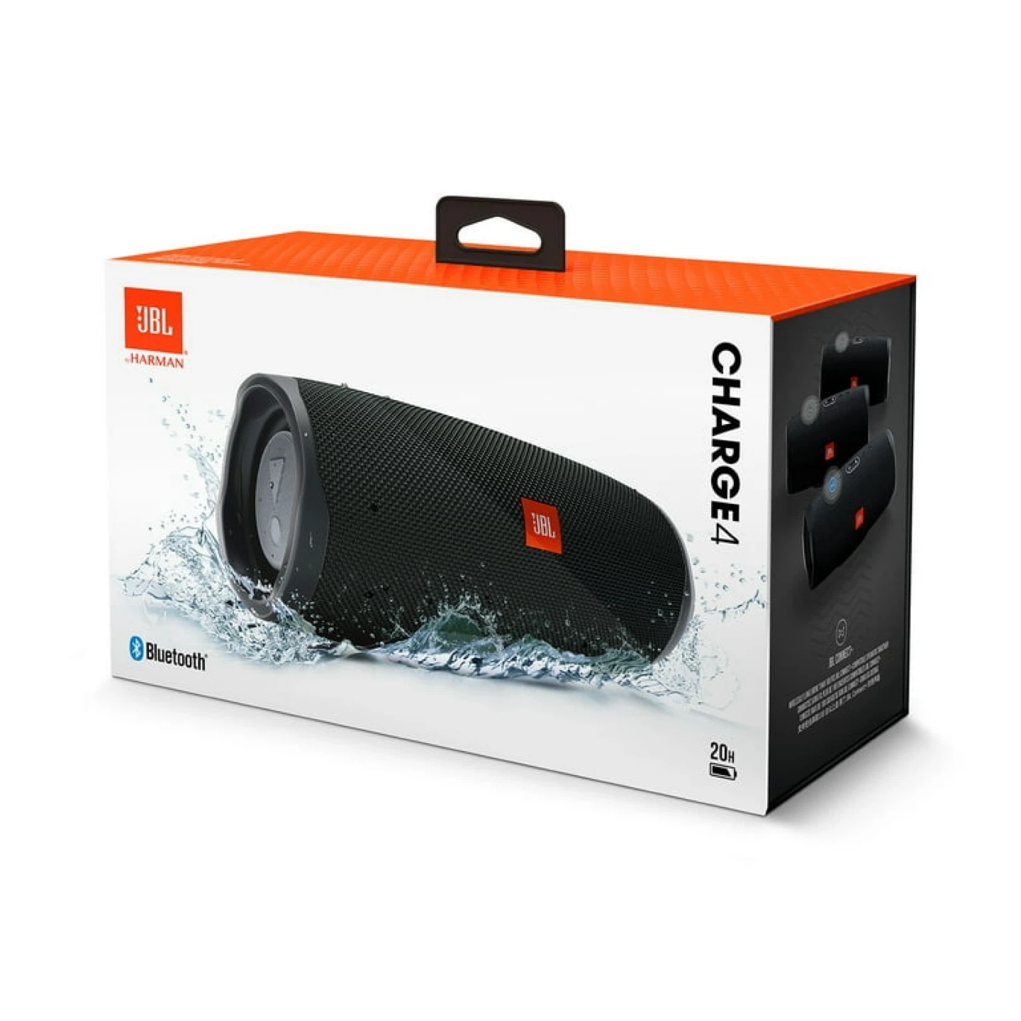 JBL Charge 4 Black Bluetooth Speaker - Like New! - photo 4