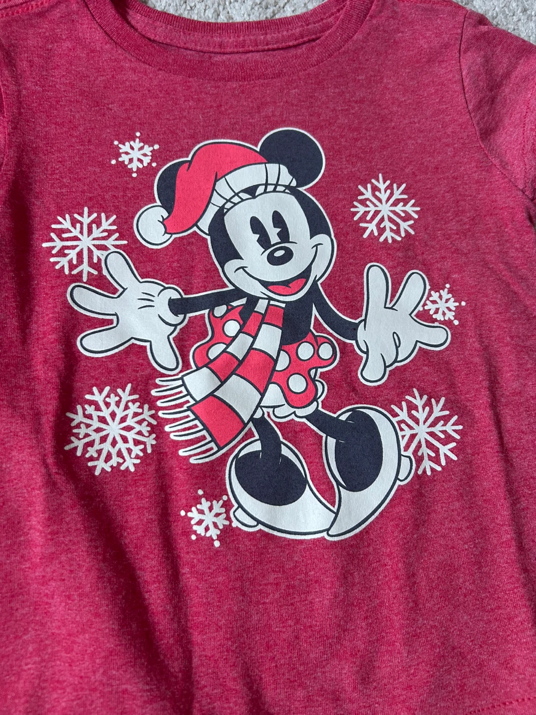 Disney matching mickey & Minnie Christmas t shirts - photo 5
