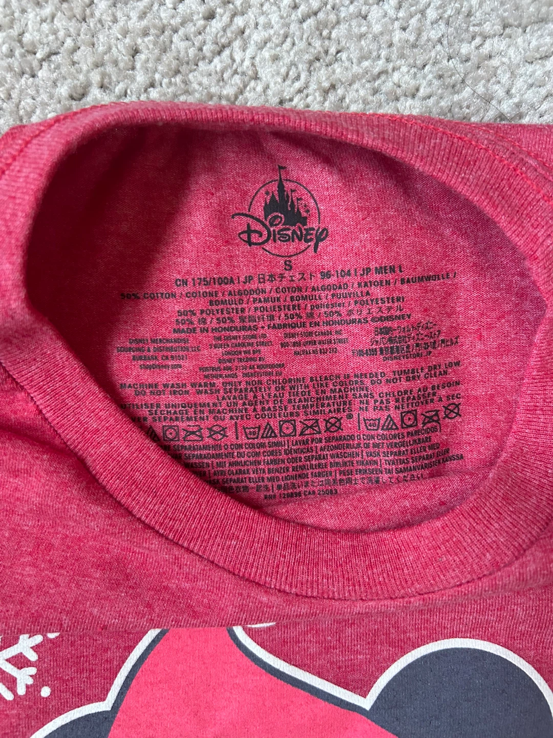 Disney matching mickey & Minnie Christmas t shirts - photo 2