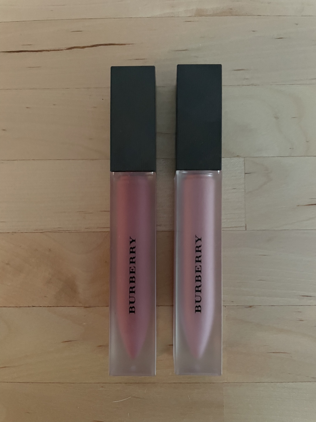 Burberry Liquid Lip Velvet - Dark Rosewood & Fawn Rose