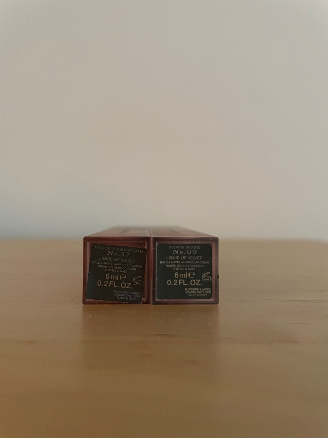 Burberry Liquid Lip Velvet - Dark Rosewood & Fawn Rose - photo 2
