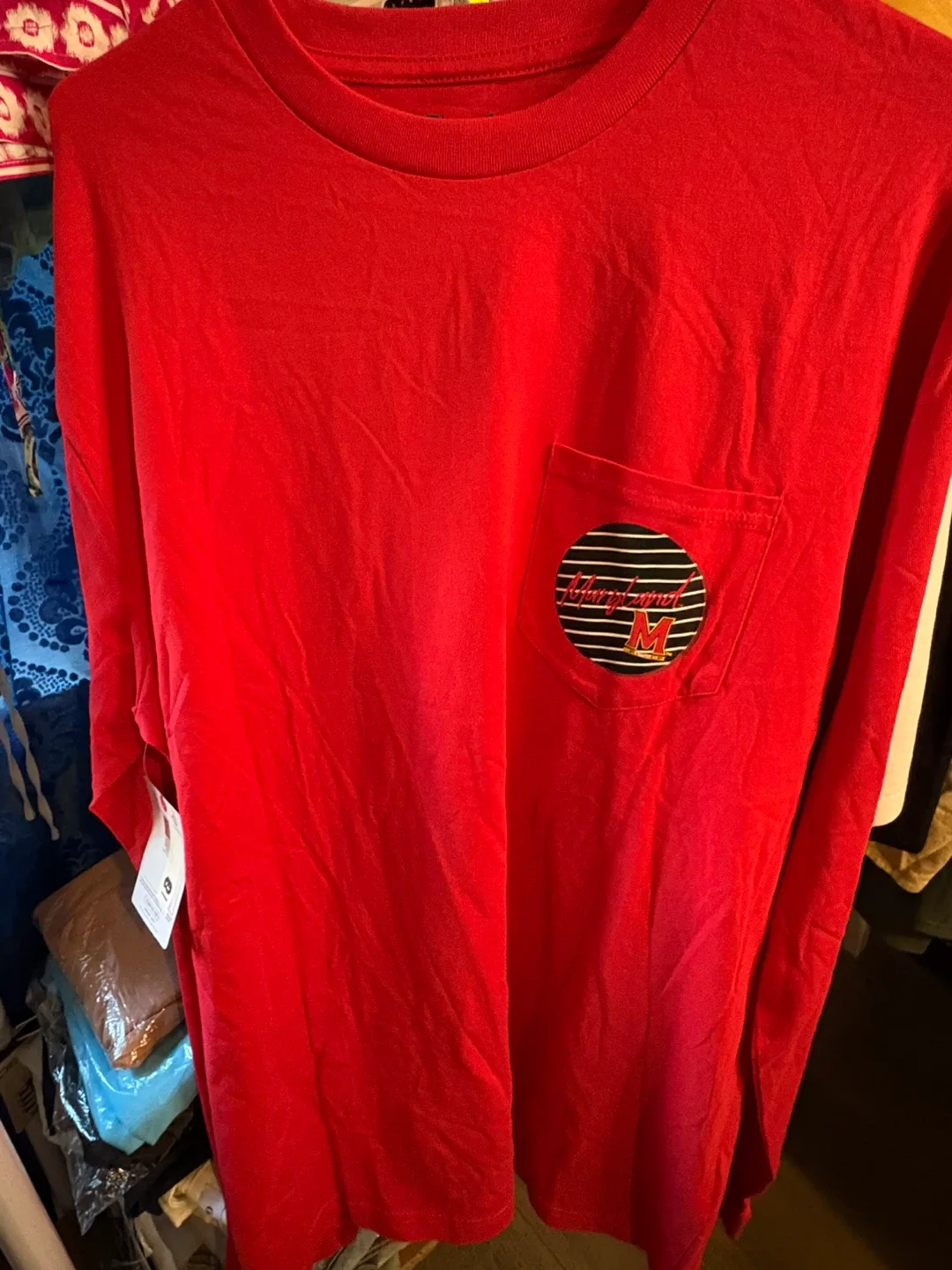 Maryland Terrapins Red Long Sleeve Shirt thumbnail