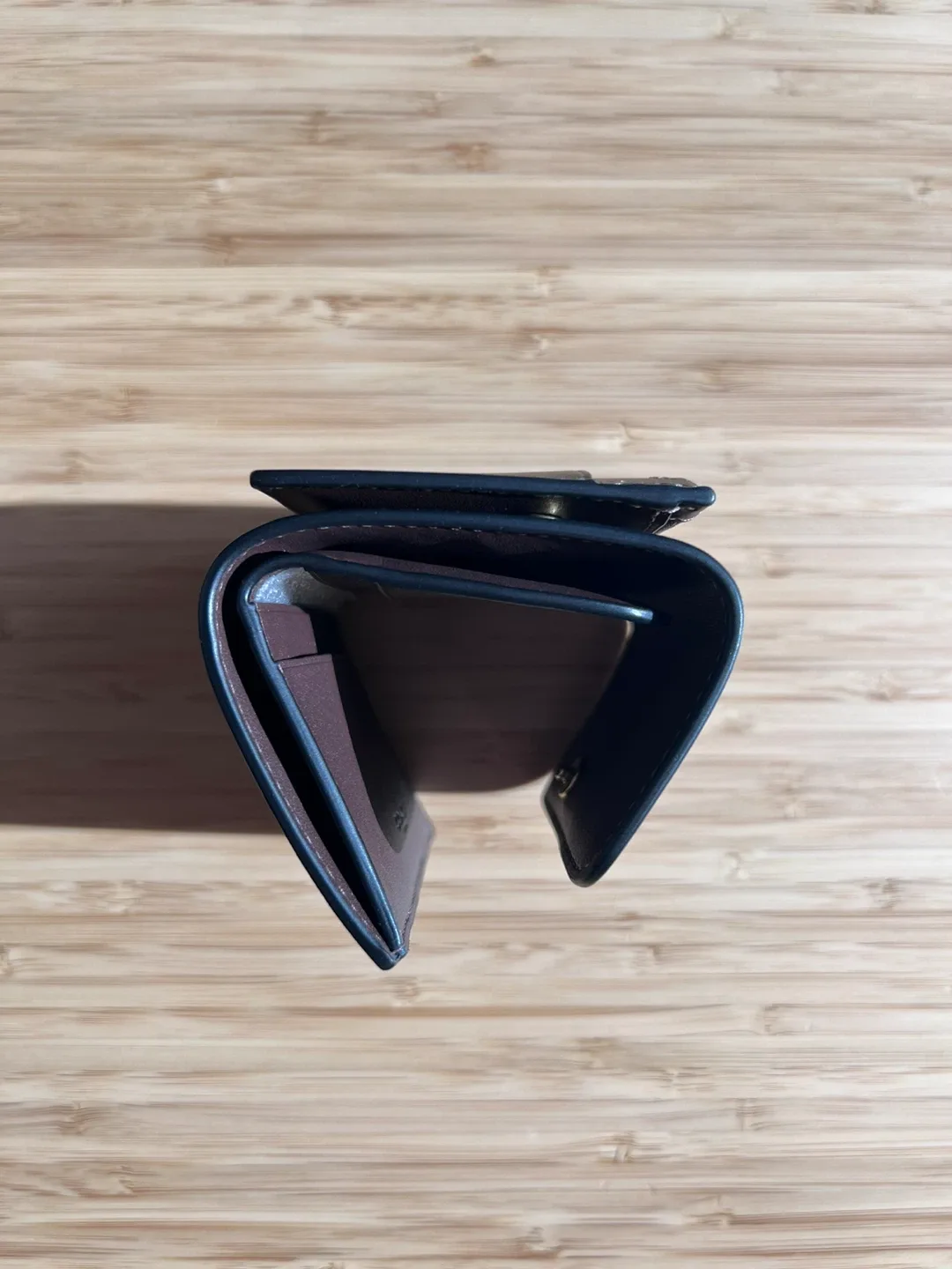 Brand New Coach Brown Leather Wallet image indicator(3)