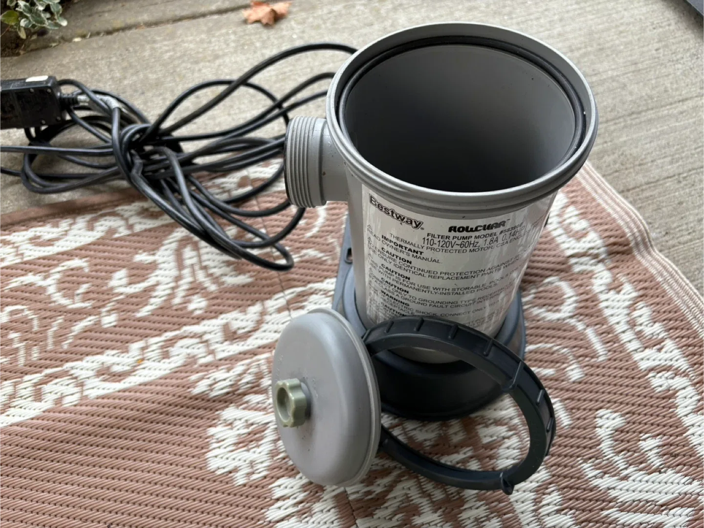 Bestway Flowclear #58390E Pool Filter Pump image indicator(2)