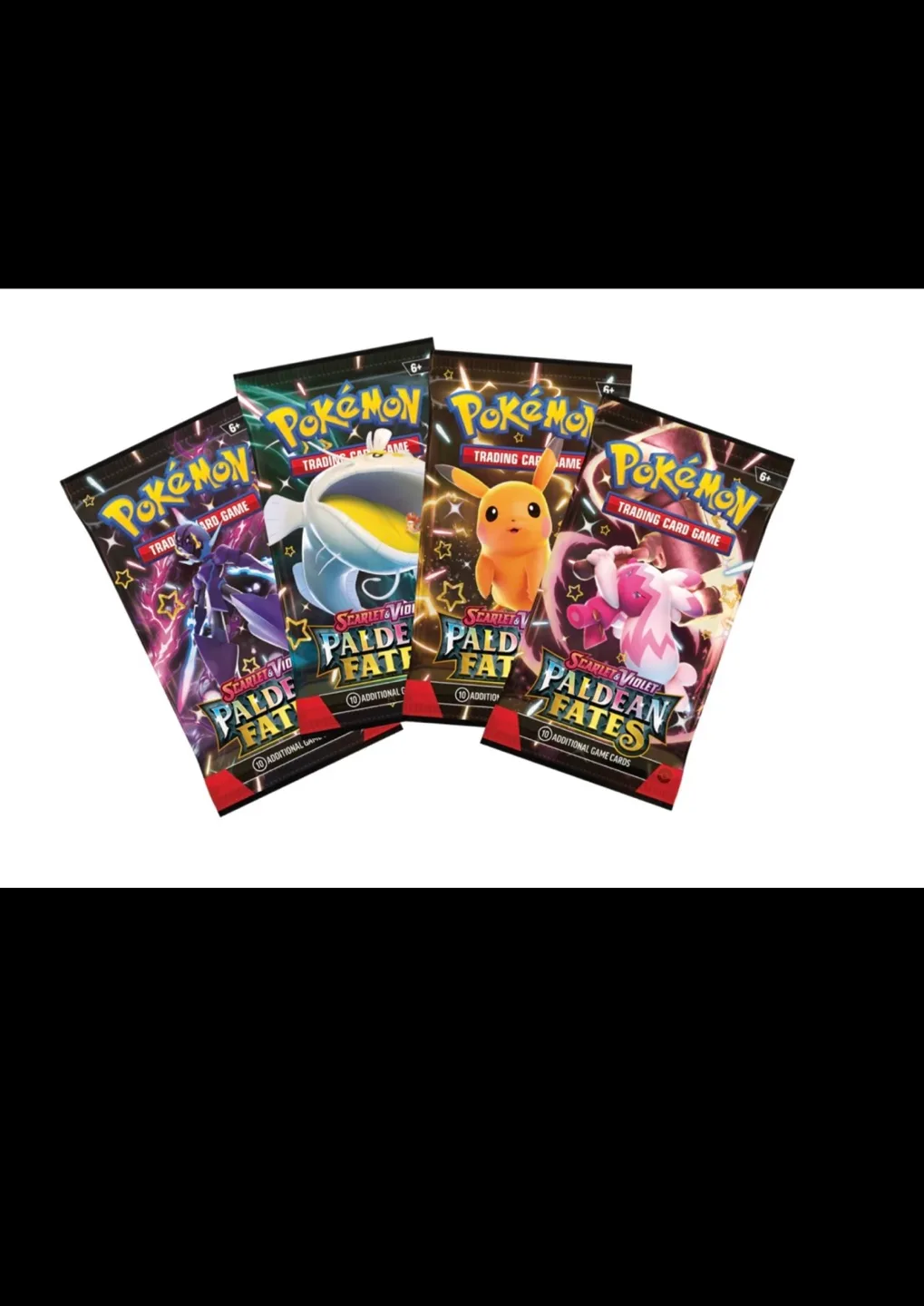 Paldean fates loose booster packs- BULK available thumbnail