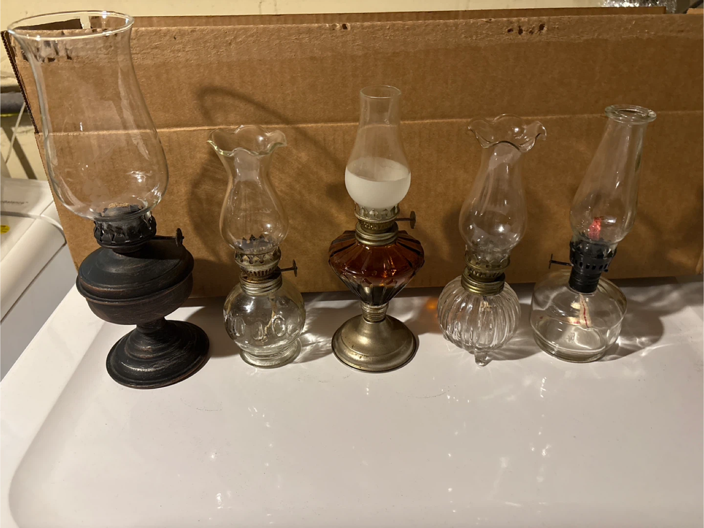 Mini oil lamps