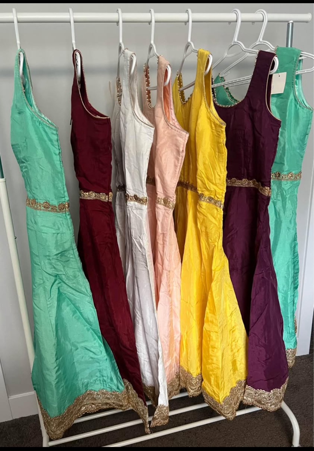 Assorted Colourful Indian Dresses