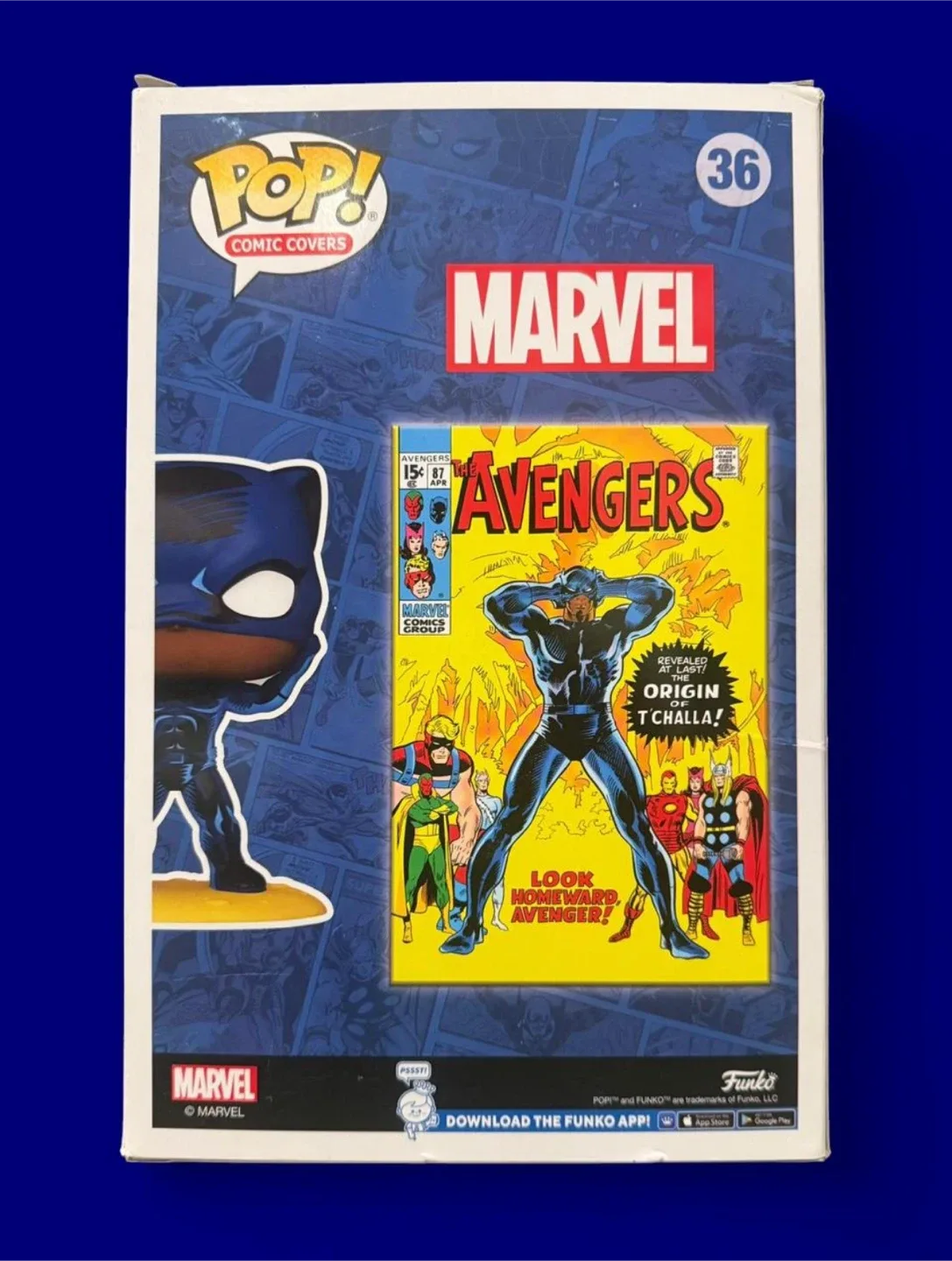 Funko Pop! Marvel Black Panther Comic Cover #36 image indicator(2)