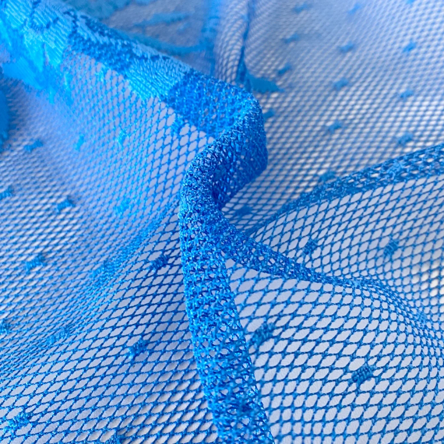 Vintage Triangle Lace Fringe Shawl / Scarf image indicator(8)