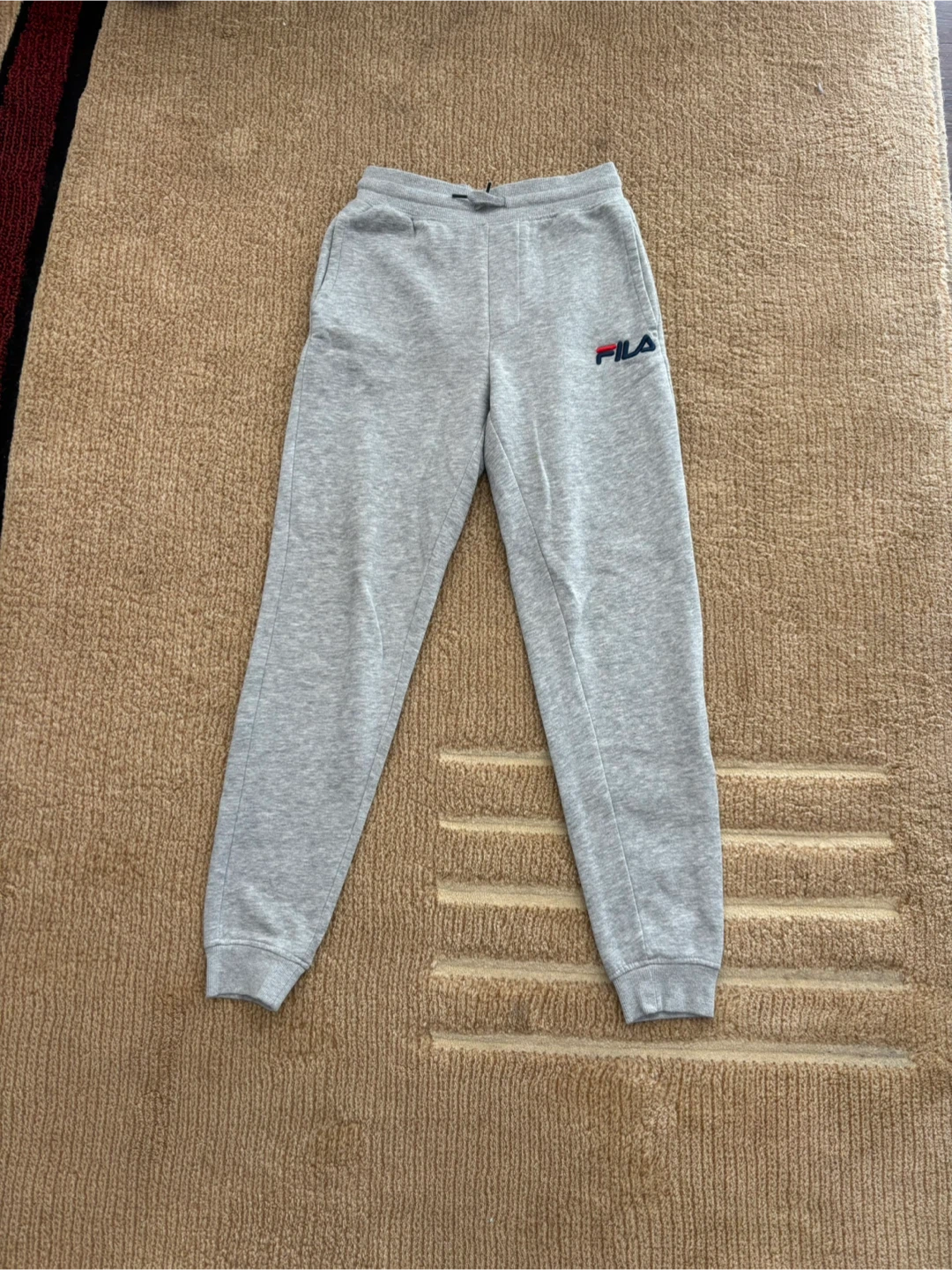 FILA Boys Grey Sweatpants