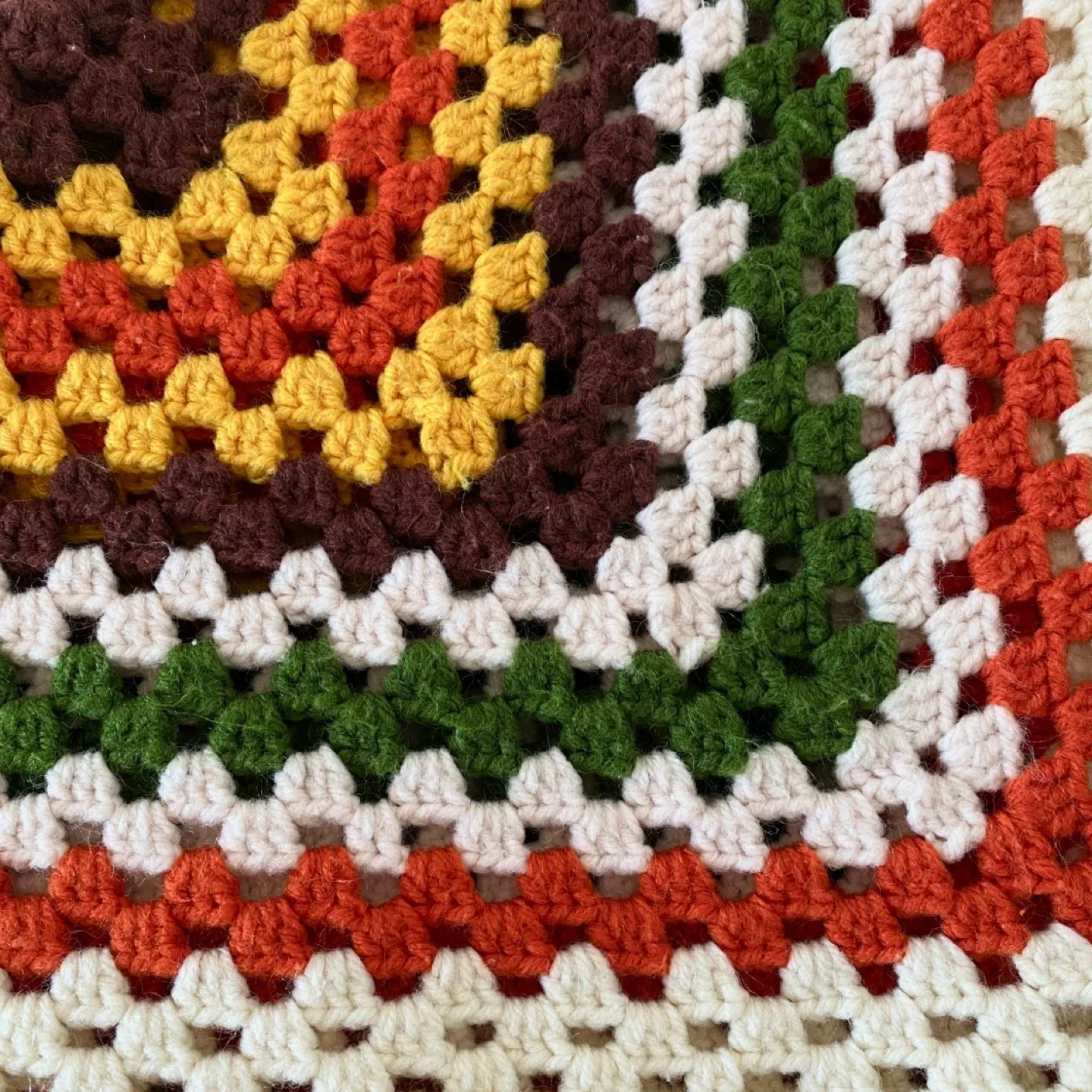 Hand Crochet Shawl with Fringes image indicator(6)