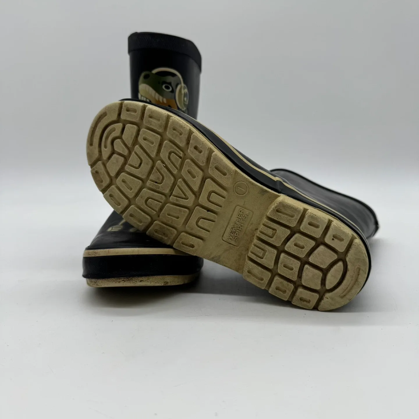 Kids Dinosaur Rain Boots - Size 1 image indicator(6)