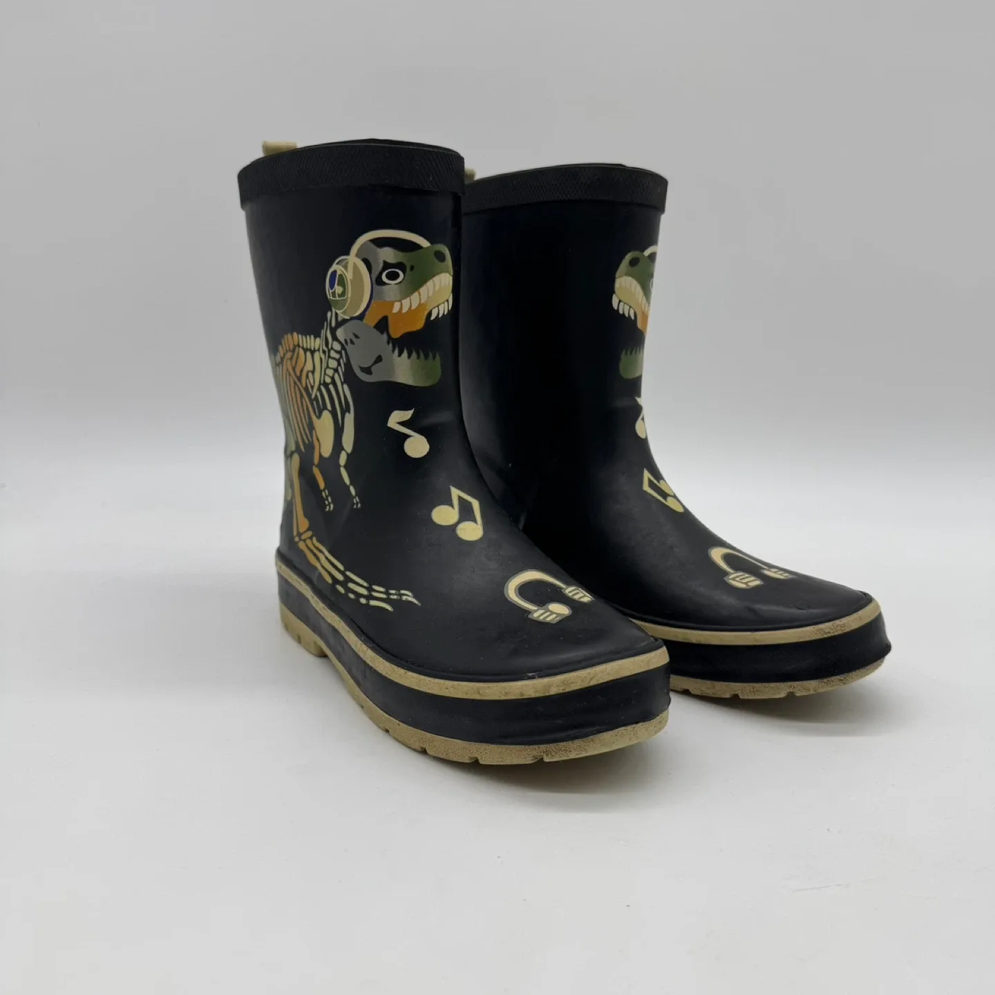 Kids Dinosaur Rain Boots - Size 1 thumbnail