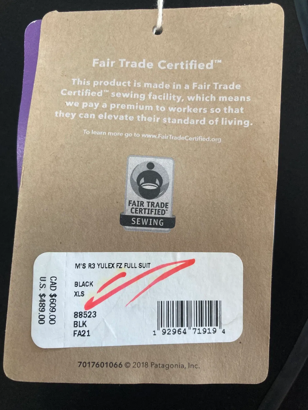 Patagonia R3 men’s wetsuit. Size XLS. image indicator(4)