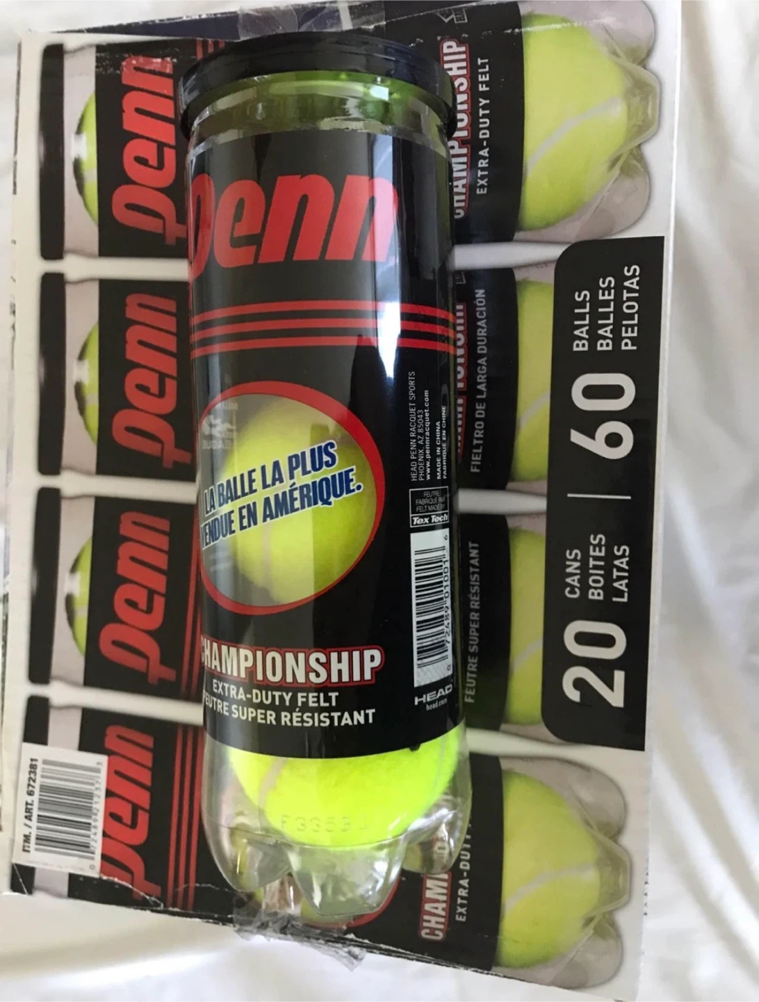 Penn Championship Extra-Duty Felt Tennis Balls - photo 3