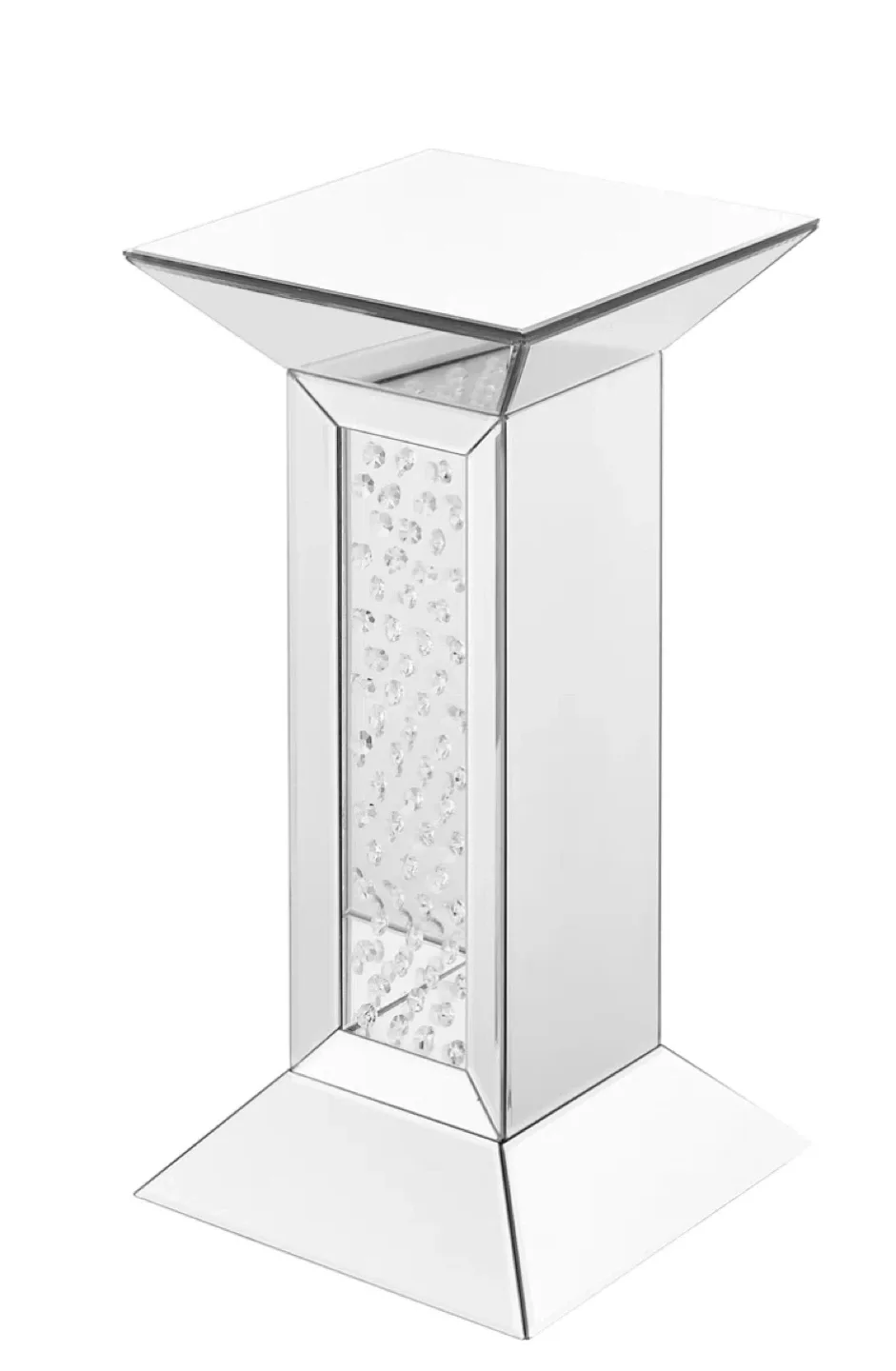 Everly Quinn Kaibab Mirrored Accent Table image indicator(3)